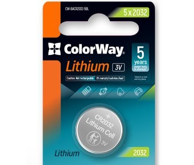 ColorWay Lithium Power CR2032 1ks Baterie lithiová