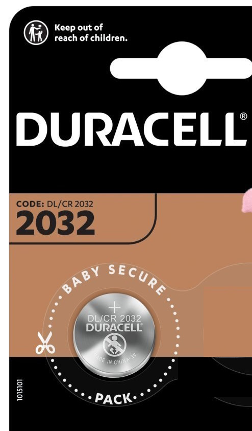 DURACELL CR2032 1ks Baterie lithiová 3V