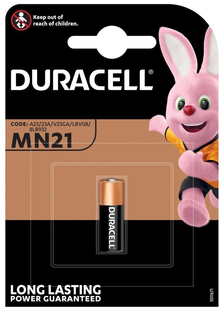 DURACELL MN21 1ks A23 1ks alkalická 12V LR23A, 23A