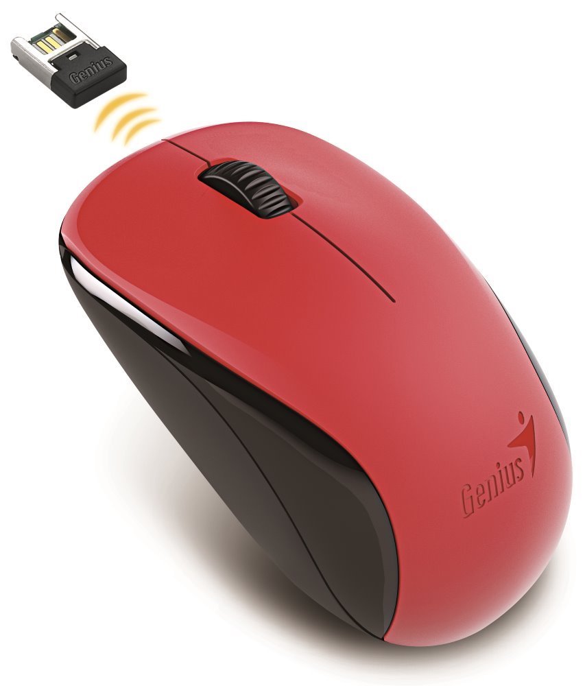 Genius NX-7000 červená Myš bezdrátová optická