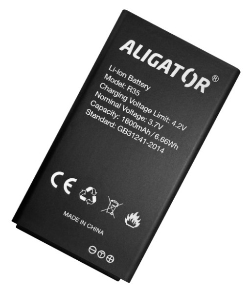 Baterie ALIGATOR R35 eXtremo, Li-Ion 1800 mAh