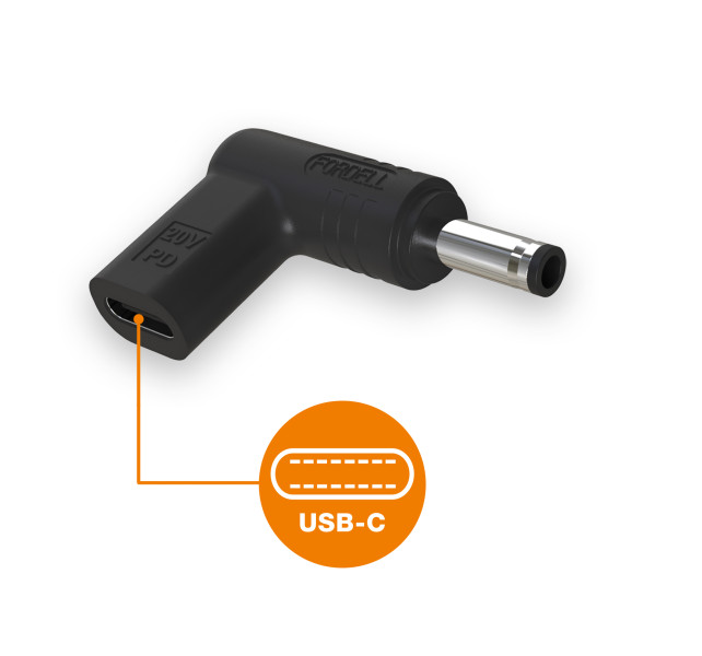 Redukce USB-C na 4,5x3mm jack pro Dell CONT010