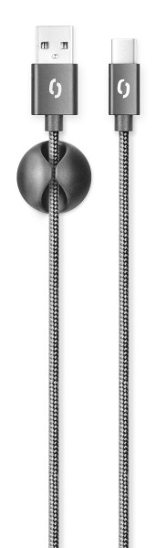 Aligator DATKP07 Datový kabel 2A USB-C černý