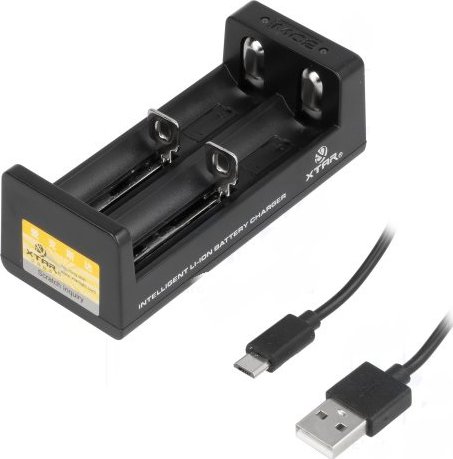 XTAR MC2 nabíječka baterií 18650 z USB