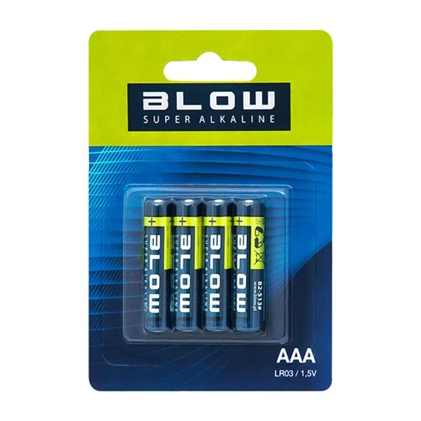Blow Baterie AAA (LR03) alkalická Super Alkaline