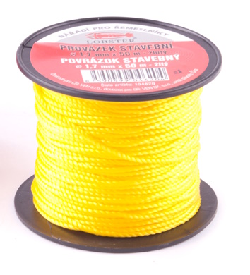 MasiPro 104623 provázek 2,0mmx50m žlutý