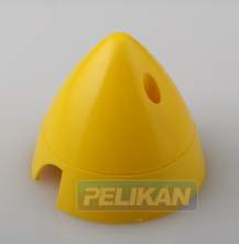 Kužel 63mm žlutý Angl. 2RA102