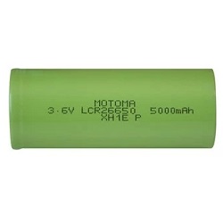 Akumulátor Li-Ion 5A, 26650 3,6V 3C, LCR26650
