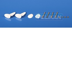 Páka kormidla 22mm se šroubky (2) 2RA1403