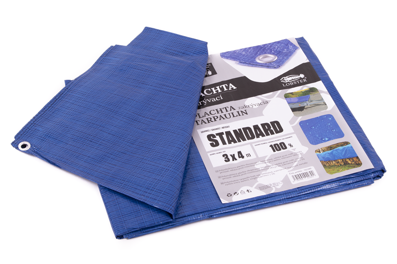 Lobster Plachta standard MODRÁ 3x4m 65-70g