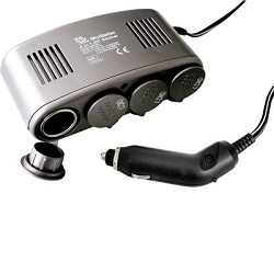 MW232 rozbočovač 12V do auta 4in1 max. 4A