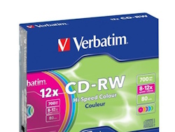 Verbatim 43167 CD-RW 80 700MB 1ks