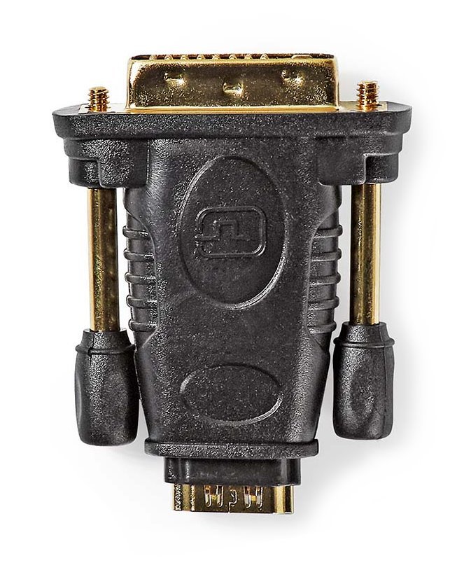 Adaptér DVI-D (M) na HDMI (F) černý Nedis