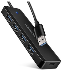 Axagon HUE-C1A USB Hub externí 4× USB 3.0