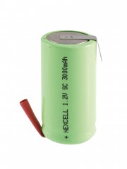 Akumulátor Nexcell NiMH 3000mAh 1,2V s pásky SubC 