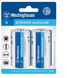 Westinghouse D 2ks alkalická baterie LR20 Dynamo