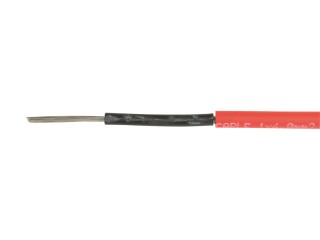 Solární kabel XH 4mm2 červený 1m