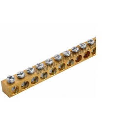 Eleman lišta nulovací NSCH 10x10 25mm2 100A