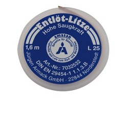 STANNOL CUK-2,5 odsávací lanko 2,5mm/1,6m