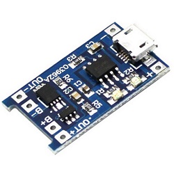 MicroUSB nabíječka Li-pol baterií 751-851