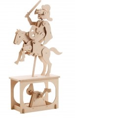 Rytíř - dřevěná mechanická stavebnice WALW13003