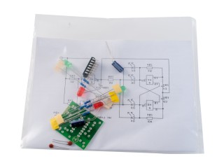 Světelný pás se 4 LED KH107 stavebnice