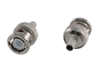 BNC-C 50V Konektor krimpovaci 5mm 50 ohmů