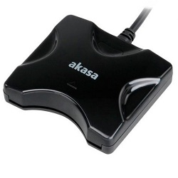 Akasa AK-CR-03BKV2 čtečka bankovních karet černá