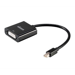 AKASA AK-CBDP08-20BK Mini DisplayPort to DVI