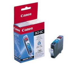 Canon BCI-6C originální inkoustová náplň Modrá 