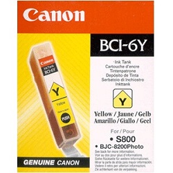 Canon BCI-6Y originální inkoustová náplň Žlutá