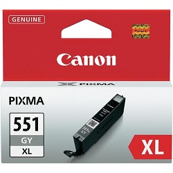 Originální Canon CLI-551GY XL (6447B001) šedivá
