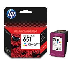 HP 651 originální C2P11AE tříbarevná