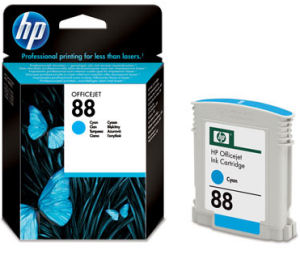 Originální HP C9386AE No.88 azurová