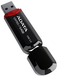 ADATA DashDrive UV150 64GB AUV150-64G-RBK flash
