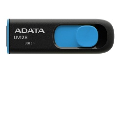 ADATA UV128 64GB černo-modrý AUV128-64G-RBE