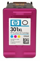 HP 301XL originální inkoustová tříbarevná CH564EE