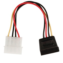 Valueline KABVAL1115 kabel napájení MOLEX - SATA