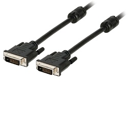 Valueline VLCP32050B50 kabel DVI - DVI 5m černý 