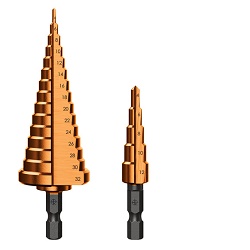 Parkside PSB3A1 sada stupňovitých vrtáků