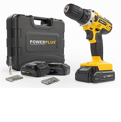 PowerPlus POWX00501 aku vrtačka 20V LI-ION +3x BAT