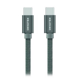 Swissten USB-C 1,2 m černý Kabel propojovací