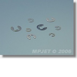 MPJet 0750 pojistný třmenový kroužek 1,5mm 10ks