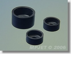 MPJet 1413 Miska pro šroub M4 Černý 10 ks