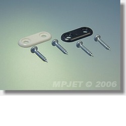 MPJet 2632 úchyt podvozku velký černý 4ks