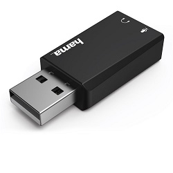 Hama 51660 zvuková karta 2.0 stereo USB