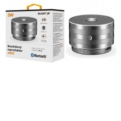 Aligator ABS2BK bluetooth kovový reproduktor 3W
