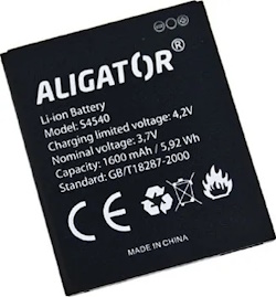 Originální ALIGATOR AS4540BAL aku pro S4540 DUO