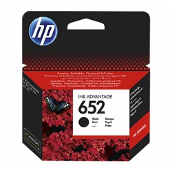 HP 652 originální inkoustová kazeta černá F6V25AE