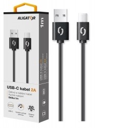 Aligator DAKA005 datový 2A USB-C 1m černý